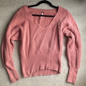 Free People V Neck Sweater